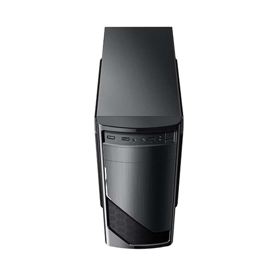 Кутия за компютър TrendSonic FC-F52A-USB-C, ATX, 7 Slots, 1 x 5.25 инча, 2 x 3.5 инча, 2 x 2.5 инча, 2 x USB 3.0, 1 x Type-C, 1 x AUDIO, PSU 550W, 12 см, 20+4 pin