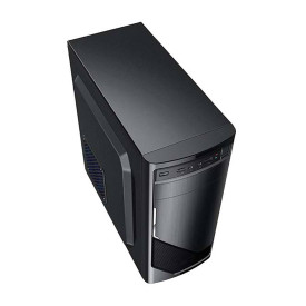 Кутия за компютър TrendSonic FC-F52A-USB-C, ATX, 7 Slots, 1 x 5.25 инча, 2 x 3.5 инча, 2 x 2.5 инча, 2 x USB 3.0, 1 x Type-C, 1 x AUDIO, PSU 550W, 12 см, 20+4 pin