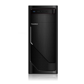 Кутия за компютър TrendSonic FC-F52A-USB-C, ATX, 7 Slots, 1 x 5.25 инча, 2 x 3.5 инча, 2 x 2.5 инча, 2 x USB 3.0, 1 x Type-C, 1 x AUDIO, PSU 550W, 12 см, 20+4 pin