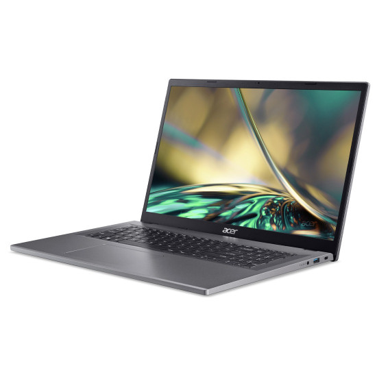 Лаптоп Acer Aspire 3 A317-55P-399Z, Core i3-N305, 17.3 инча FHD IPS, 16GB RAM, 512GB SSD