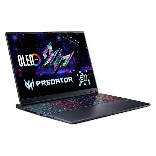 Лаптоп ACER Predator Helios Neo 16S AI PHN16S-71-74MH, Intel Core Ultra 7 255HX, 16 инча, OLED, 32GB DDR5, 2TB SSD, RTX 5070 8GB