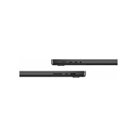 Лаптоп Apple MacBook Pro 16.2 M4, 48GB RAM, 512GB SSD, Liquid Retina XDR дисплей, 16.2 инча, 120Hz, HDMI, 3x Thunderbolt 5, macOS, Space Black