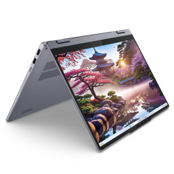 Лаптоп LENOVO IdeaPad 5 2-in-1, AMD Ryzen AI 5 340, 14 инча, WUXGA Touch, 16GB DDR5, 512GB SSD, Windows 11 Home, Luna Grey