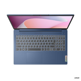 Лаптоп LENOVO IdeaPad Slim 3, AMD Ryzen 5 40, 15.6 инча, 16 GB DDR5, 512 GB PCIe SSD, Abyss Blue
