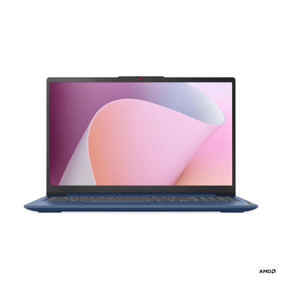 Лаптоп LENOVO IdeaPad Slim 3, AMD Ryzen 5 40, 15.6 инча, 16 GB DDR5, 512 GB PCIe SSD, Abyss Blue