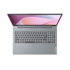Лаптоп LENOVO IdeaPad Slim 3, AMD Ryzen 7 5825U, 15.6 инча, FullHD, 16GB DDR4, 512GB PCIe SSD, Arctic Grey