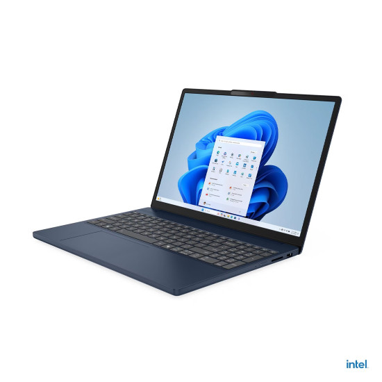 Лаптоп LENOVO IdeaPad Slim 3, Intel Core i7-13620H, 15.3 инча, WUXGA, 16GB DDR5, 512GB SSD, Cosmic Blue