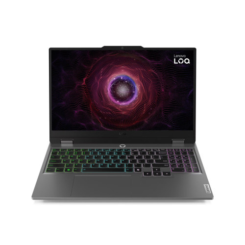 Лаптоп Lenovo LOQ 15ARP9, AMD Ryzen 7 7435HS, NVIDIA GeForce RTX 4060, 15.6 инча FHD, IPS, 144Hz, 16GB DDR5, 512GB SSD, Luna Grey