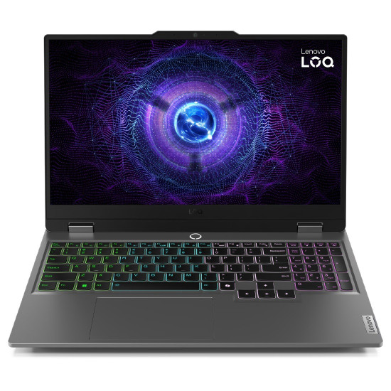 Лаптоп LENOVO LOQ Gaming, Intel Core i5-12600HX, 15.6 инча, FHD, 144Hz, 24GB DDR5, 512GB SSD, RTX 3050 6GB