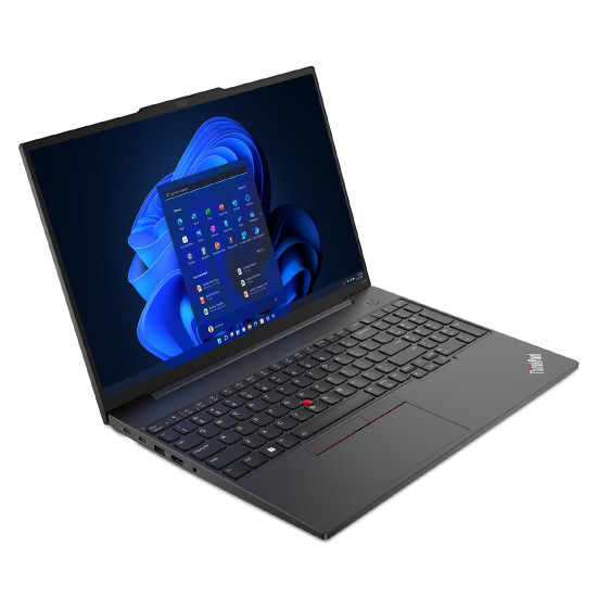 Лаптоп LENOVO ThinkPad E16 G1, Intel Core i3-1315U, 16 инча, WUXGA, 8GB RAM, 512GB SSD, Windows 11 Pro