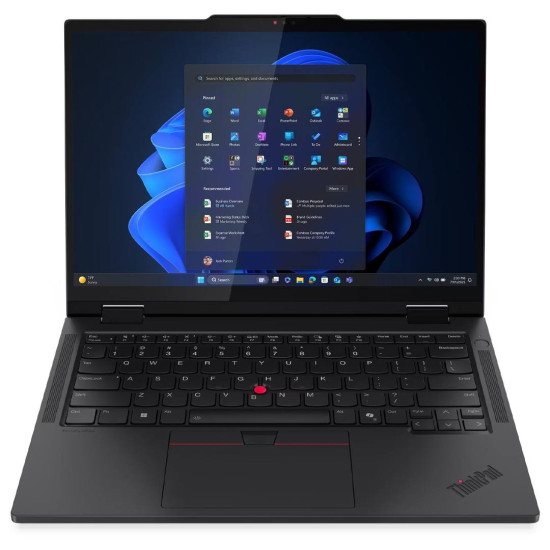 Лаптоп LENOVO ThinkPad T14s 2-in-1 G1, Intel Core Ultra 7 255U, 14 инча, Тъчскрийн, 1920x1200, 32GB RAM, 1TB SSD, Windows 11 Pro