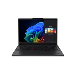 Лаптоп Lenovo ThinkPad T16 Gen 4, 16 инча WUXGA, Ryzen AI 7 PRO 350, 32GB DDR5, 1TB SSD, Radeon 860M, Windows 11 Pro, Wi-Fi 7, Black