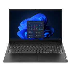 Лаптоп LENOVO V15 G4 AMN, AMD Ryzen 5 7520U, 15.6 инча, FHD, 8 GB LPDDR5, 512 GB SSD M.2, Windows 11 Home