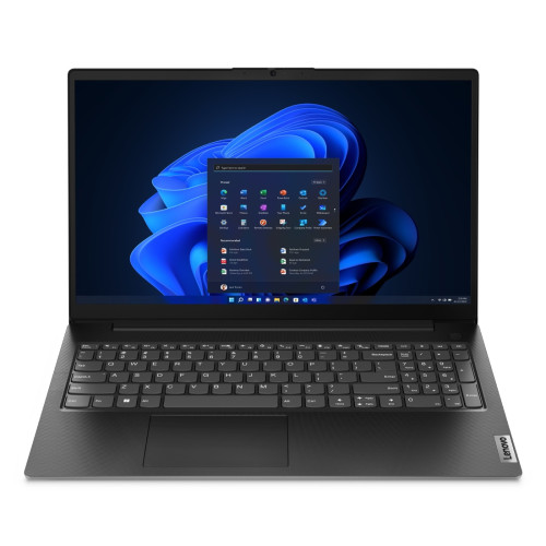 Лаптоп LENOVO V15 G4 AMN, AMD Ryzen 5 7520U, 15.6 инча, FHD, 8 GB LPDDR5, 512 GB SSD M.2, Windows 11 Home