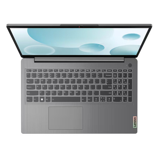 Лаптоп LENOVO IdeaPad 3, Intel Core i3-1215U, 15.6 инча, FHD, 8GB DDR4, 512GB SSD, Сив