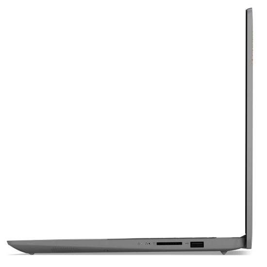 Лаптоп LENOVO IdeaPad 3, Intel Core i3-1215U, 15.6 инча, FHD, 8GB DDR4, 512GB SSD, Сив