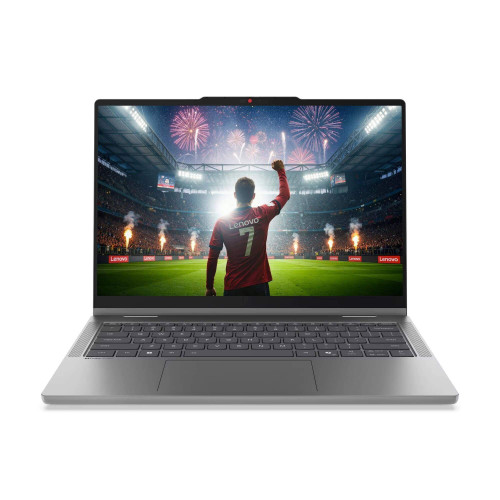 Лаптоп LENOVO IdeaPad 5 2-in-1, Intel Core Ultra 5 322, 14 инча WUXGA, тъчскрийн, 16GB DDR5 RAM, 512GB SSD, Luna Grey, Windows 11 Home