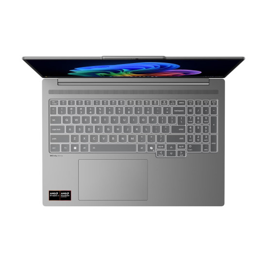 Лаптоп LENOVO IdeaPad Pro 5, AMD Ryzen AI 5 340, 16 инча 2.8K OLED, 500 нита, 120Hz, HDR, 24GB DDR5 RAM, 512GB SSD, Luna Grey