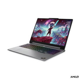 Лаптоп LENOVO LOQ, AMD Ryzen 7 250, 15.3 инча WUXGA, 165Hz, RTX 5060 8GB, 32GB DDR5 RAM, 1TB SSD, Luna Grey