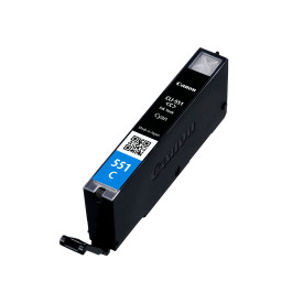 Мастило Canon 1LB CLI-551C, 6509B001, Cyan