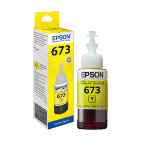 Мастило EPSON T6734, Yellow, 70 мл