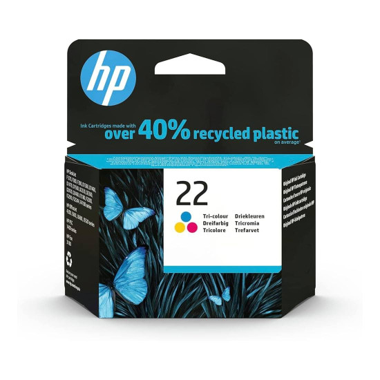 Мастило HP 22, C9352AE, Tri-Color Мастило HP 22, C9352AE, Tri-Color