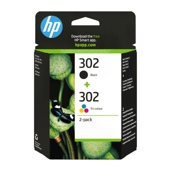 Мастило HP 302, X4D37AE, 301 Combo