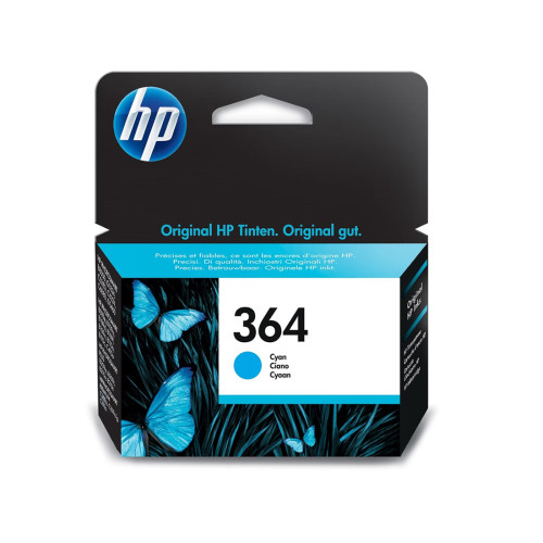 Мастило HP, CB318EE, 364, Cyan
