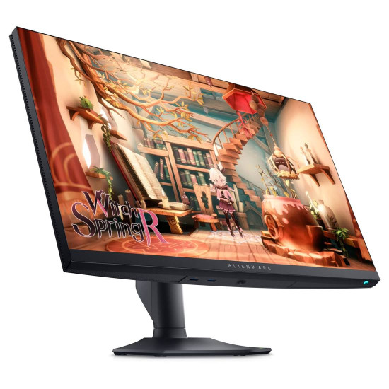 Монитор Alienware AW2724DM, 27 инча, IPS, 2560x1440, 180Hz, 1ms, 2x DP, HDMI, 2x USB-C 3.2