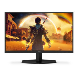 Монитор AOC C24G42E, 23.6 инча, Fast VA, FHD, 180Hz, 0.5ms, HDMI 2.0, DP1.4, Speakers