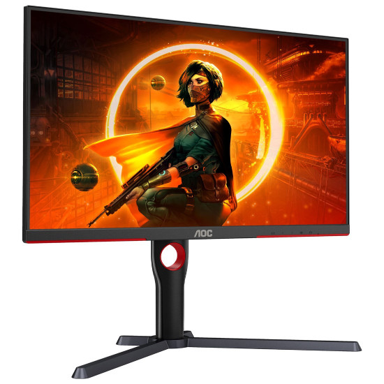 Монитор AOC Q27G3XMN/BK, 27 инча, 2560x1440, VA, MiniLED, 180Hz, Freesync Premium, DP, 2xHDMI