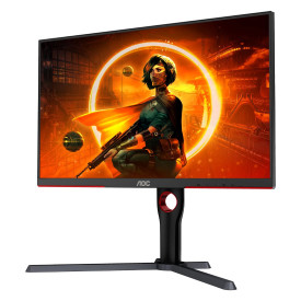 Монитор AOC Q27G3XMN/BK, 27 инча, 2560x1440, VA, MiniLED, 180Hz, Freesync Premium, DP, 2xHDMI
