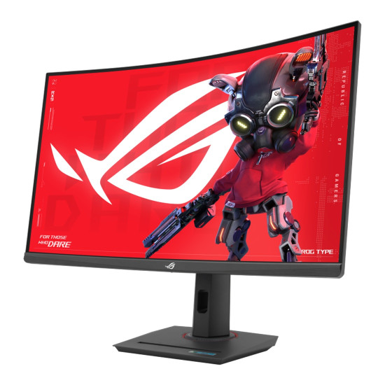 Монитор ASUS ROG Strix XG32WCMS, 31.5 инча, VA, WQHD, 16:9, 280Hz, 1ms, HDMI, DP, USB-C