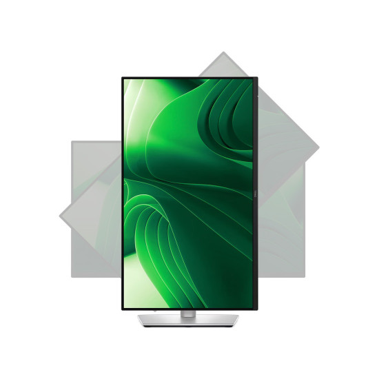 Монитор Dell Pro P2425D, 23.8 инча, QHD, IPS, 100Hz, USB-C хъб, 15W Power Delivery, ENERGY STAR, ComfortView Plus