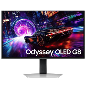 Монитор Samsung Odyssey OLED G8 G81SF, 27 инча, OLED, UHD 4K, HDR TrueBlack 400, HDMI, DisplayPort, 240Hz, 0.03ms