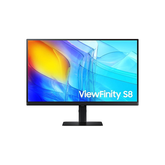Монитор ViewFinity S8 S80D LS27D800EAUXEN, 27 инча, 60Hz, UHD 3840x2160, HDR10, 5ms, 350 cd/m², 1000:1, 1xHDMI, 1xDP, 2xUSB-A, 1xUSB-B