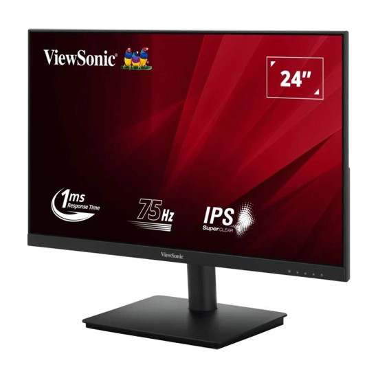 Монитор VIEWSONIC VA240-H-2, 24 инча, LED, Full HD, 250 нита, 1ms, 75Hz