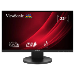 Монитор ViewSonic VG2208A, 22 инча, 1920x1080, IPS, HDMI, DisplayPort, USB