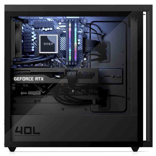 Настолен компютър HP OMEN, Intel Core i7-13700K, 32GB RAM, 1TB SSD, RTX 4070 Ti 12GB