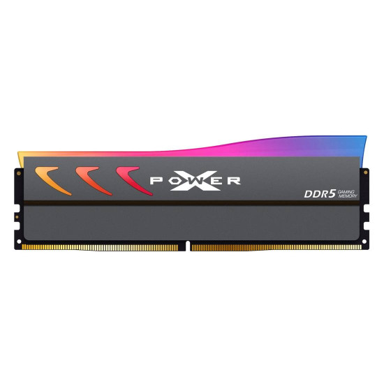 RAM памет Silicon Power XPOWER Storm RGB, 2x16GB, DDR5, 6400MHz, CL32, 1.4V, UDIMM, RGB, Kit of 2