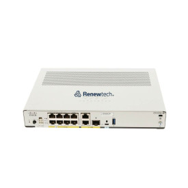 Рутер Cisco ISR C1121X-8P, Ethernet, 8 порта RJ-45, 10/100/1000 Mbps, 1 WAN, 1 USB, 1 Console