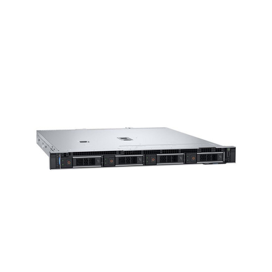 Сървър Dell PowerEdge R360, Intel Xeon Gold 2468, 2.1GHz-3.5GHz, 27.5MB кеш, 20 ядра, 40 нишки, без RAM, без SSD, PERC контролер, 4 x 3.5 инча hot-plug SAS/SATA, 1U Rack, 700W