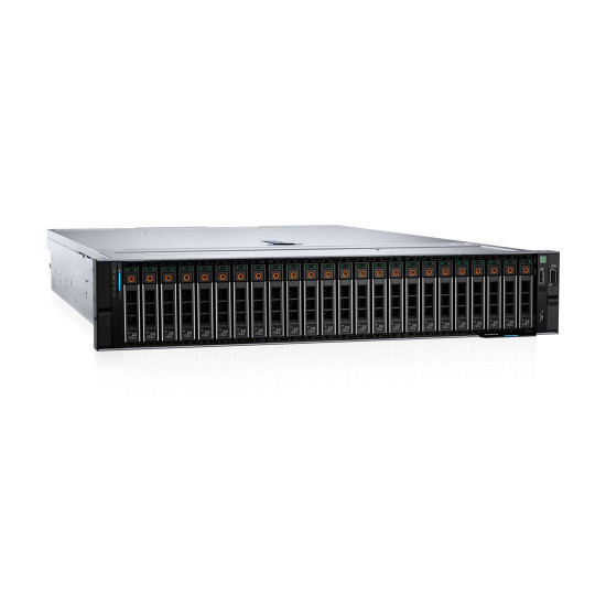 Сървър Dell PowerEdge R760xs, шаси с 12 x 3.5 инча Hot-Plug SAS/SATA диска, Intel Xeon Silver 4510 2.4 GHz, PERC H755 8 GB, 32 GB DDR5 5600, 2.4 TB SAS 10K