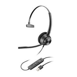 Слушалки HP Poly EncorePro 310 Monaural USB-A Headset TAA (767G1AA)
