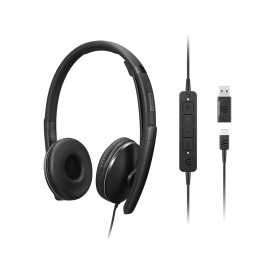 Слушалки Lenovo Wired ANC Headset Gen 2 (Teams)