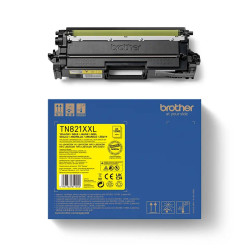 Тонер касета BROTHER TN-821XXLY, Yellow