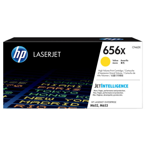 Тонер касета HP 656X, CF462X, Yellow