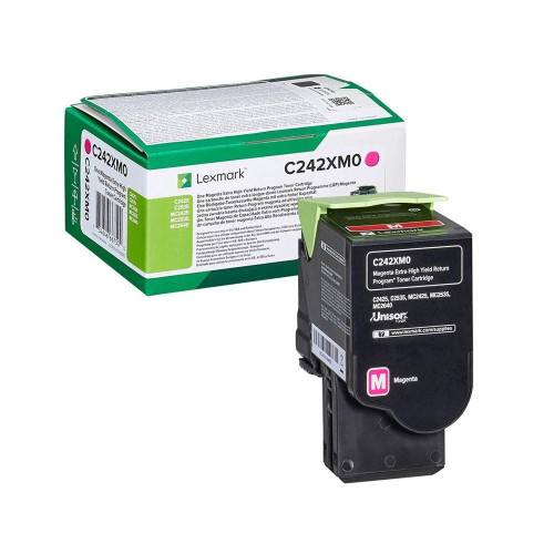 Тонер касета Lexmark C242XM0, Magenta