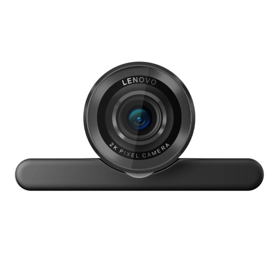 Уеб камера Lenovo QHD 2K, Black