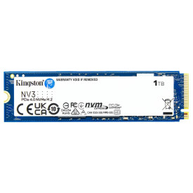 Вътрешен SSD диск KINGSTON 1000GB NV3, M.2 2280, PCIe 4.0